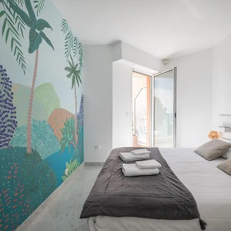 דירה Le Coq Bleu D'azur- Piscine - Parking - Ac -wifi *