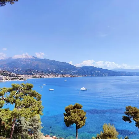 Apartment Le Coq Bleu D'azur- Piscine - Parking - Ac -wifi Menton